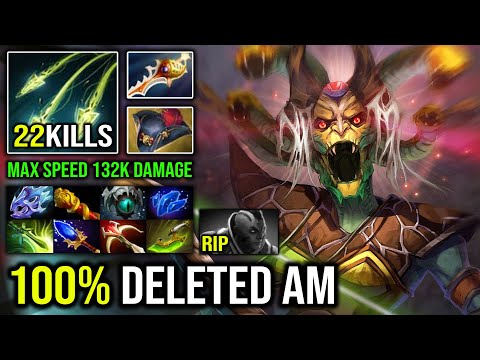 ULTRA COMEBACK Max Agility Speed + Multishot Rapier Medusa Even Late Game AM Can't Counter DotA 2