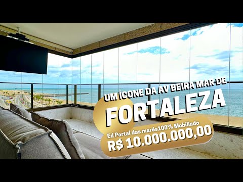 Um AP Ícone na Av Beira-Mar de Fortaleza | 100% mobiliado e decorado | Sofisticação e requinte ✨