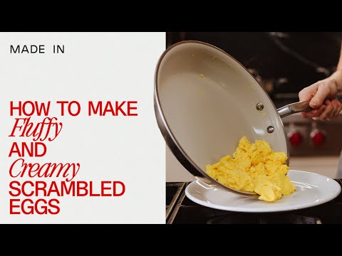How to Make Perfect Scrambled Eggs | Chef Tips with the Made In CeramiClad Frying Pan