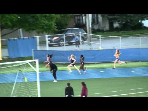 2012 IHSA 3A Girls Track LaGrange Sectional - 400m Dash Section 3 of 3