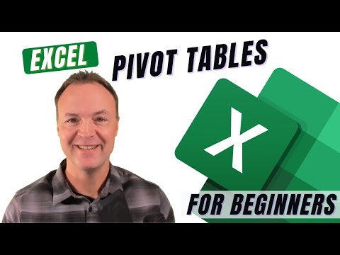 Excel Pivot Table Tutorial for Beginners Video