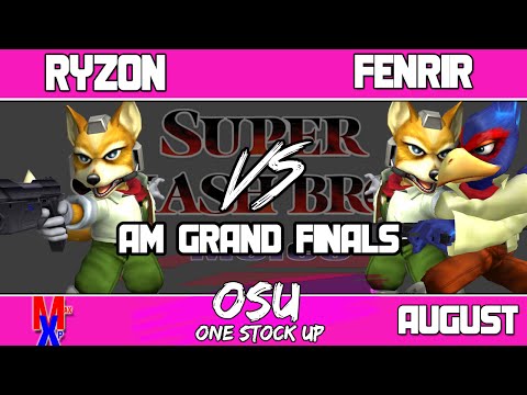 OSU 8/15 - Cody Hell | Ryzon (Fox) vs Fenrir (Fox, Falco) - Melee Amateur Grand Finals