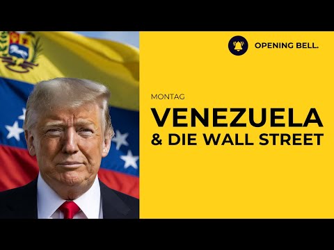 USA greifen in Venezuela ein | Die Wall Street und Öl-Aktien ziehen an.