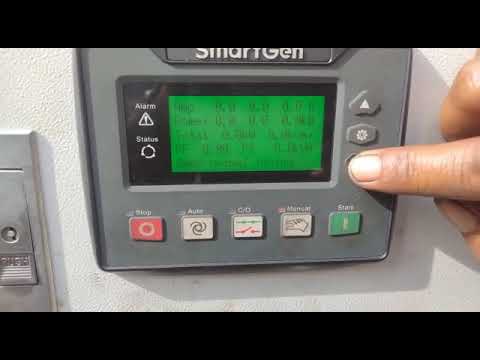 Pengetesan unit Man 500 KVA,sebelum keluar dari Workshop