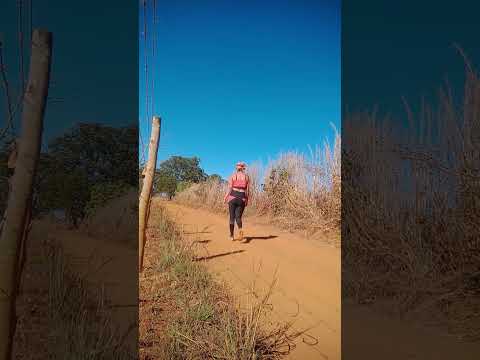 Caminhada sertaneja Comunidade Santa Rita município Vianópolis Goiás Brasil