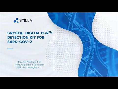 Highly sensitive Crystal Digital PCR detection kit for SARS-CoV-2 YouTube Poster