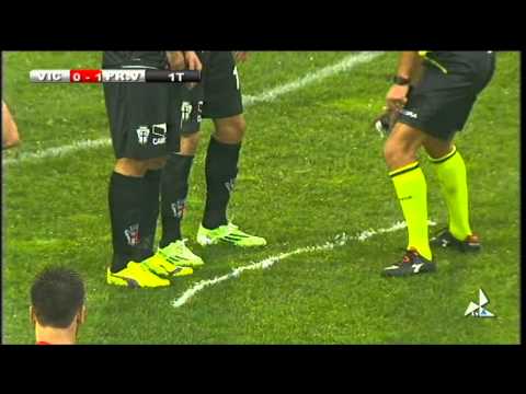 Calcio, Serie B 2014/15 - 13^ g.ta: Vicenza-Pro Vercelli 2-1