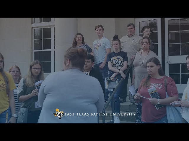 East Texas Baptist University video #1