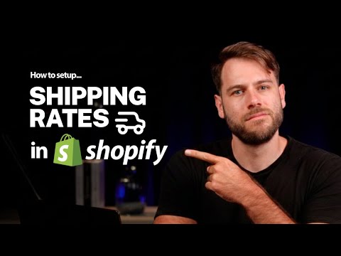 How to Setup Shipping Rates in Shopify | Flat-rate and Carrier-calculated