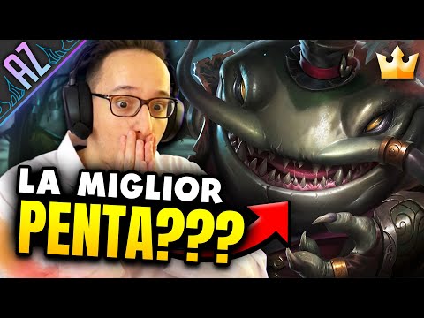 TAHM KENCH: LA BUILD PERFETTA & LA TATTICA DELL'AFK - AZ PENTAKILL CHALLENGE