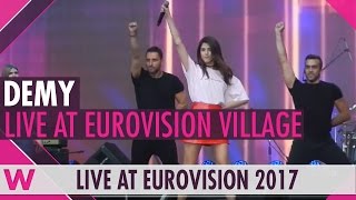 Demy (Greece 2017) &quot;This is Love&quot; LIVE @ Eurovision Village 2017