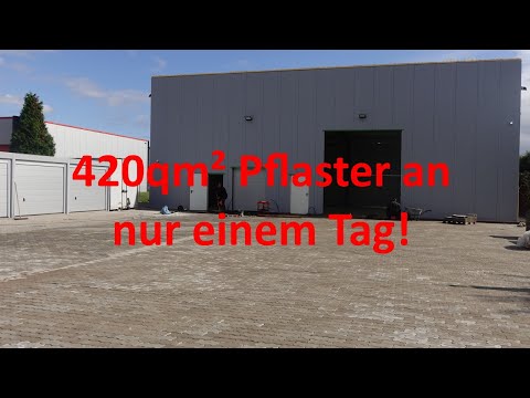 WCS Goch: 420m² Pflaster an nur einem Tag! Der Wahnsinn!