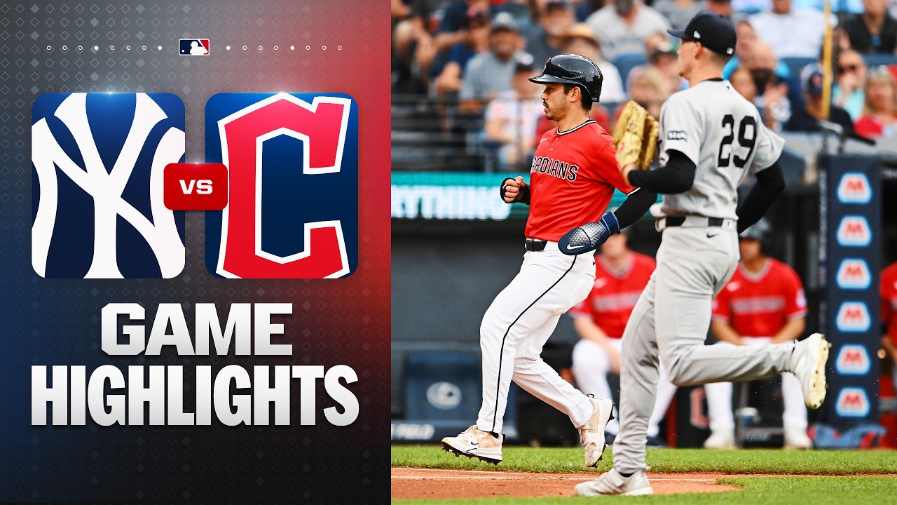 6월09일 뉴욕 양키스와 가디언스 MLB 하이라이트