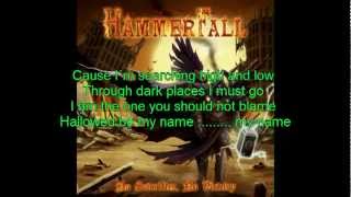 Hammerfall - Hallowed be my name (Lyrics)