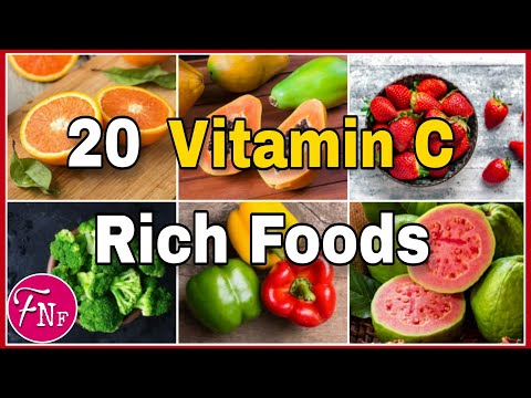✅ Vitamin C Rich Foods || 20 Best Foods That Are High In Vitamin C