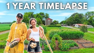 What a Year of Living Off The Land ACTUALLY Looks Like