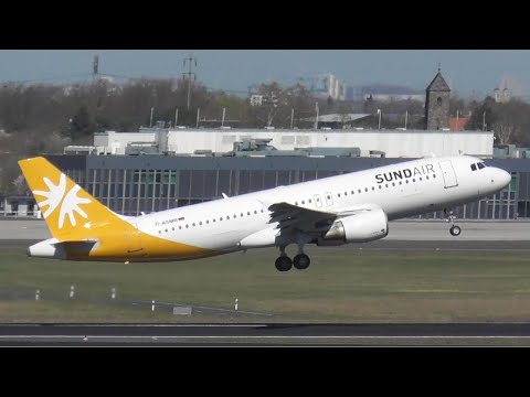 ✈️BER✈️ | Sundair Airbus A320-214 D-ASMR | Take-Off 04.04.25 | Berlin Brandenburg Airport