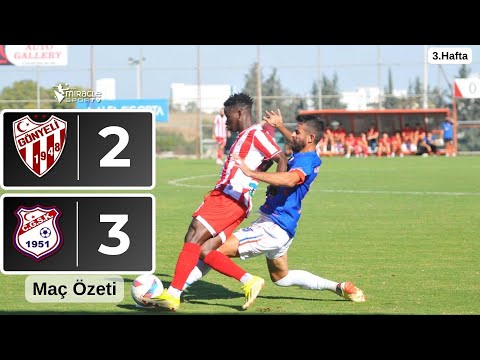 Gönyeli SK 2-3 Cihangir GSK (3. Hafta Maç Özeti)