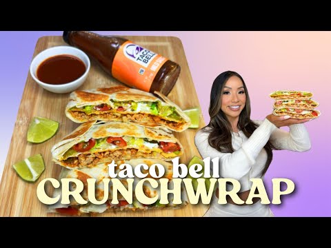 How to Make Taco Bell’s Crunchwrap Supreme at Home  | Easy Dinner Recipe | Taco Bell Copy Cat Recipe