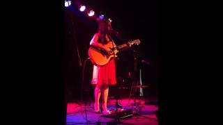 Marissa Nadler Singing &#39;Fifty Five Falls&#39; at Littlefield