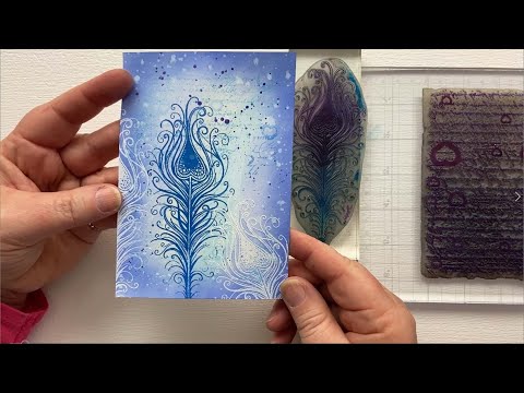 Birthday Flourish by Karen Telfer - A Lavinia Stamps Tutorial