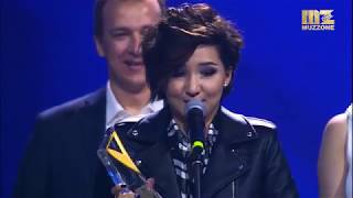 EMA 2017! AYREE - победительница в номинации "Прорыв года"
