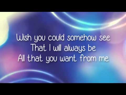 Misunderstood -  AJ Michalka Lyrics Video