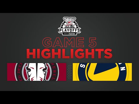 WHL Playoffs Highlights: Rebels (3) at Blades (6) - April 21, 2023