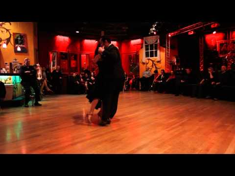 Cristian Sierra and Caelyn Casanova at Alberto's in Mountain View, CA