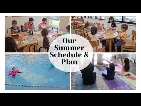Create A Summer Schedule For Kids