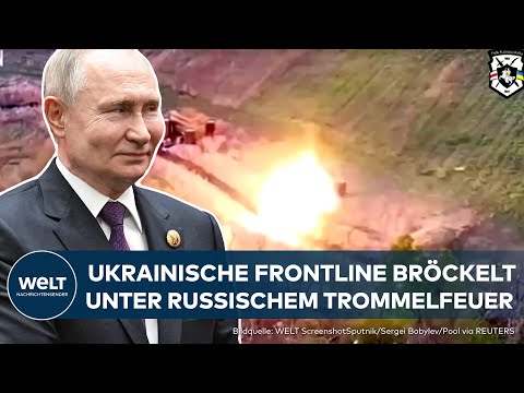PUTINS KRIEG: Russischer Druck zu groß - Ukrainer ziehen sich aus Teilen der Region Charkiw zurück