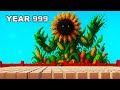 DEADLY Garden VS Villagers For 1000 Years