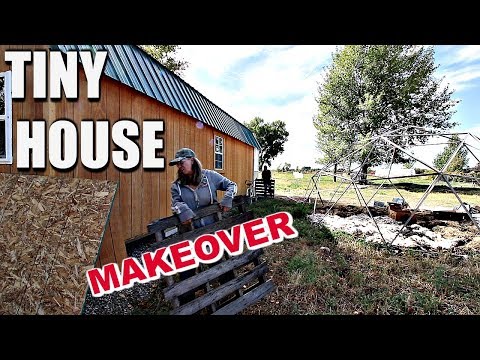Walling in the Tiny House So We Can Plaster!