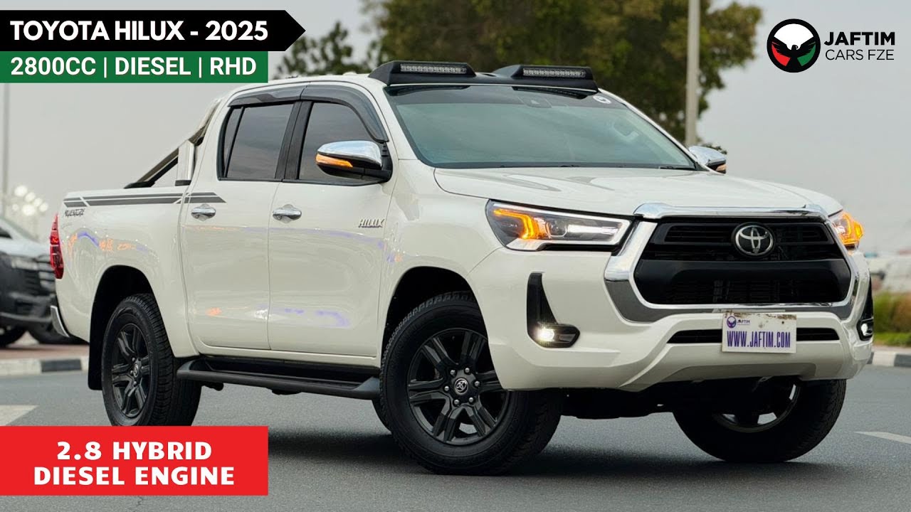 Toyota Hilux 2025 | AUTOMATIC TRANSMISSION | RHD | 2.8L HYBRID DIESEL ENGINE | 4 X 4 video