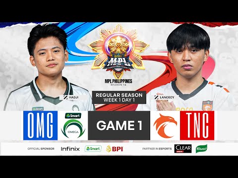 MPL PH S16 - W1D1 - OMG VS TNC GAME 1