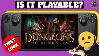 Dungeon of Sundaria on Steam Deck - Is it Playable?
