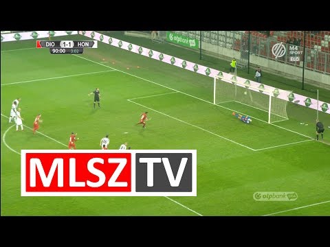 Ioannidis Nikolaos gólja a DVTK - Budapest Honvéd mérkőzésen