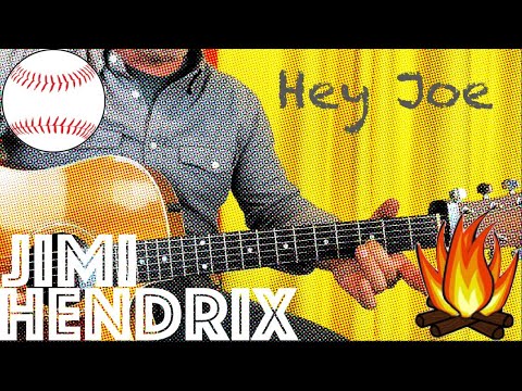 BEGINNERS: Strum along with Jimi Hendrix's "Hey Joe" in MINUTES! [Guitar Lesson]
