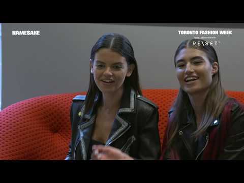 Toronto Fashion Week S/S 19 in collaboration with RE\SET - Namesake