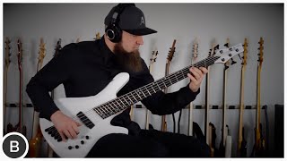 Video thumbnail for KIESEL 5-STRING FANNED FRET BASS by BassTheWorld.com