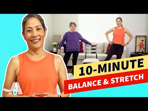 10-Minute Balance and Stretch Workout