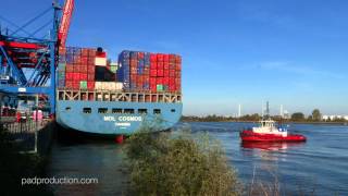 preview picture of video 'Port of Hamburg - Hafen Hamburg - HHLA Container Terminal Altenwerder'