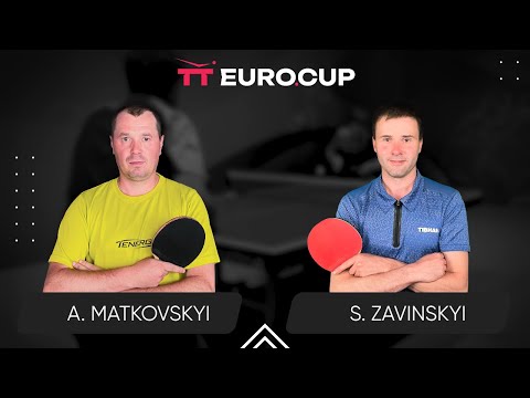 09:30 Andrii Matkovskyi - Serhii Zavinskyi 26.02.2024 TT Euro.Cup Ukraine Professional. TABLE 3