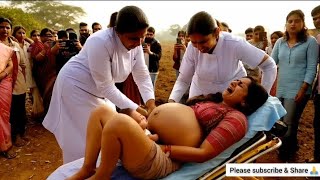 How Doctors Help Pregnant Women Put To Birth On The Streets #short #animals #birth