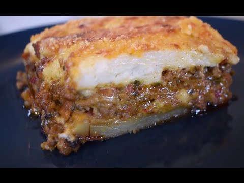 Grčka Musaka(MOUSAKAS)-Original recept iz Grčke