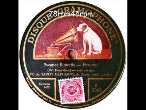 Swanee Butterfly   Savoy Orpheans
