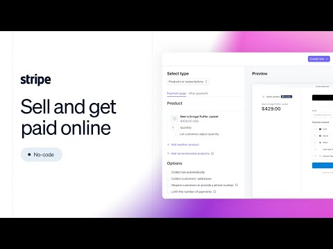 No-code Online Sales Strategy | 2D Animation Explainer | Stripe