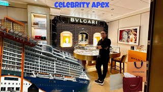 CELEBRITY APEX CRUISE GIFT SHOPS AND SOUVENIRS - TOUR