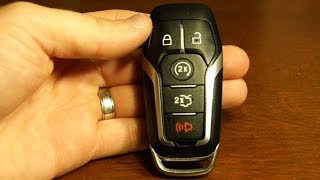 2017 Ford Explorer key fob battery replacement