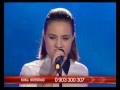 Nina Kipshidze Radiohead Creep X Factor